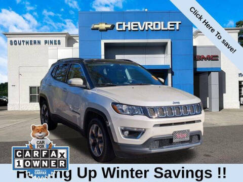 2018 Jeep Compass for sale at PHIL SMITH AUTOMOTIVE GROUP - SOUTHERN PINES GM in Southern Pines NC