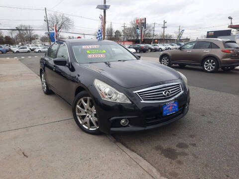 2011 Infiniti G37 Sedan for sale at K and S motors corp in Linden NJ