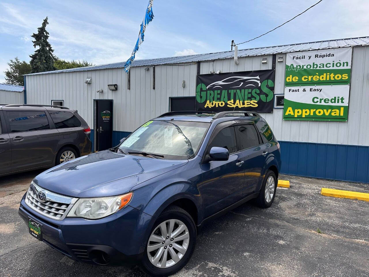 2013 Subaru Forester for sale at GREATNESS AUTO SALES in Green Bay, WI