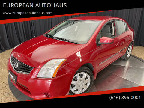 2012 Nissan Sentra for sale at EUROPEAN AUTOHAUS in Holland MI