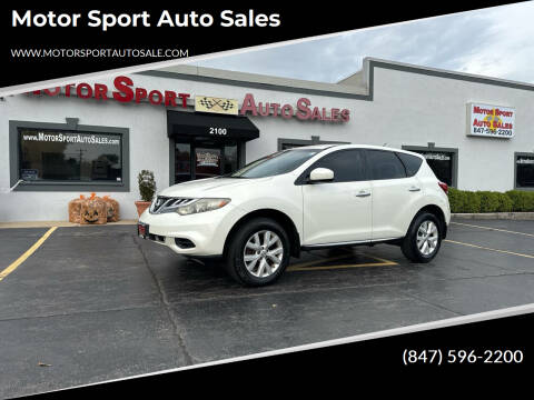 2012 Nissan Murano for sale at Motor Sport Auto Sales in Waukegan IL