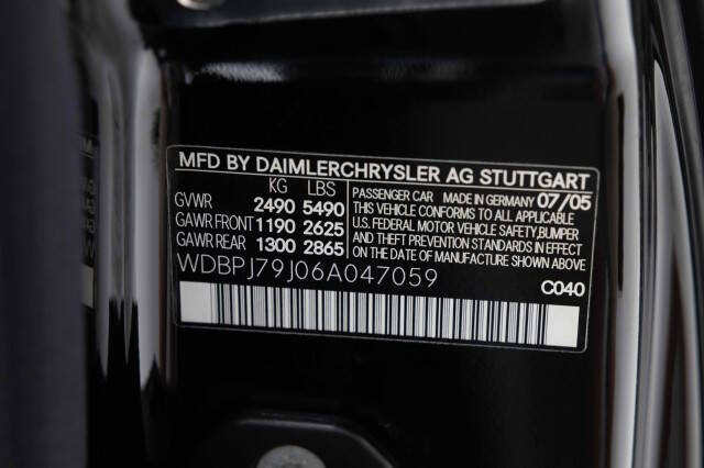 2006 Mercedes-Benz CL-Class CL 65 AMG