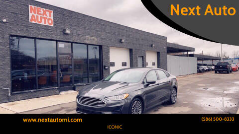 2020 Ford Fusion for sale at Next Auto in Mount Clemens MI