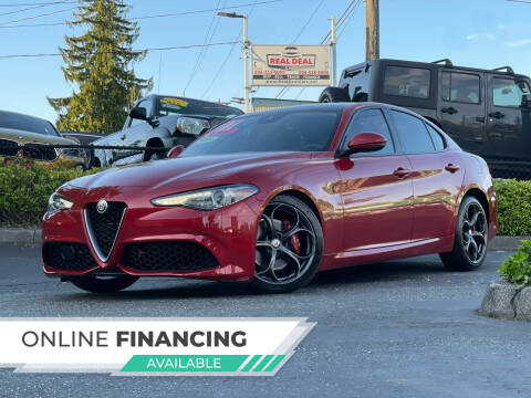2017 Alfa Romeo Giulia for sale at Real Deal Cars in Everett WA