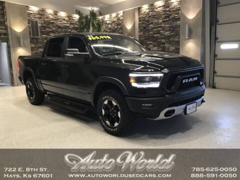 2022 RAM 1500 for sale at Auto World Used Cars in Hays KS