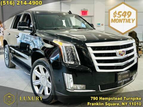 2020 Cadillac Escalade for sale at LUXURY MOTOR CLUB in Franklin Square NY