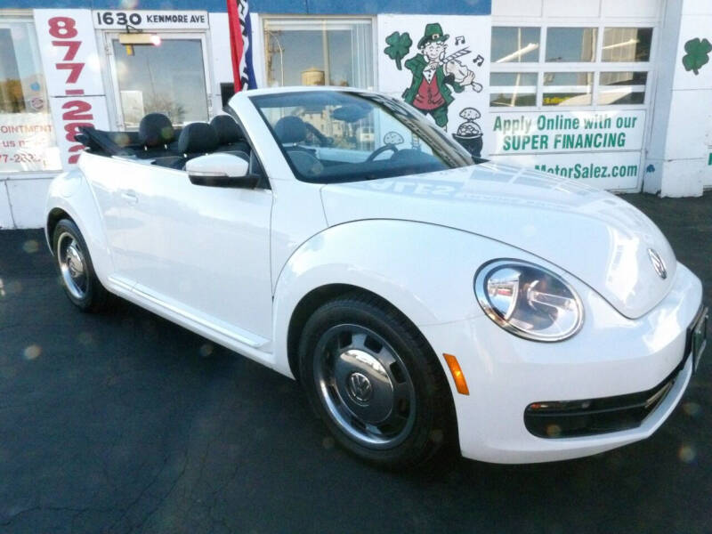 2016 Volkswagen Beetle Convertible for sale at Village Motor Sales Llc in Buffalo NY