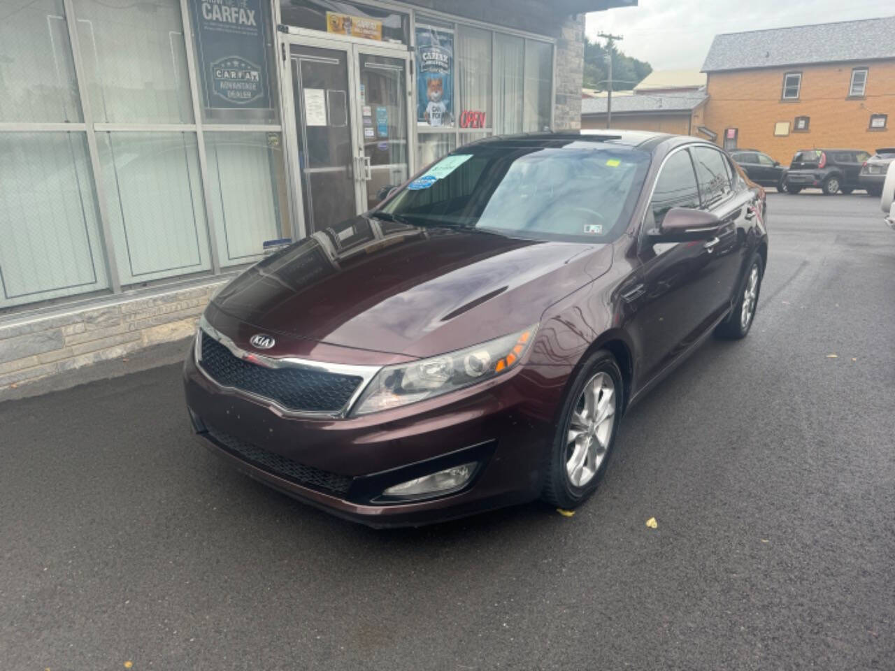 2013 Kia Optima for sale at B N M Auto Sales Inc in New Castle, PA