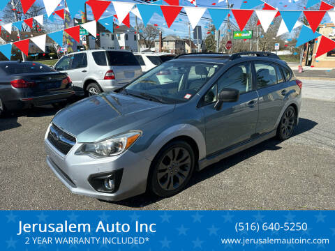 2012 Subaru Impreza for sale at Jerusalem Auto Inc in North Merrick NY