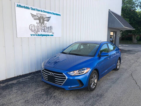 2017 Hyundai Elantra for sale at Team Knipmeyer in Beardstown IL
