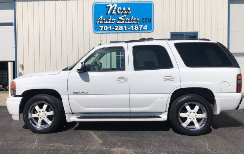 2005 GMC Yukon for sale at NESS AUTO SALES in West Fargo ND