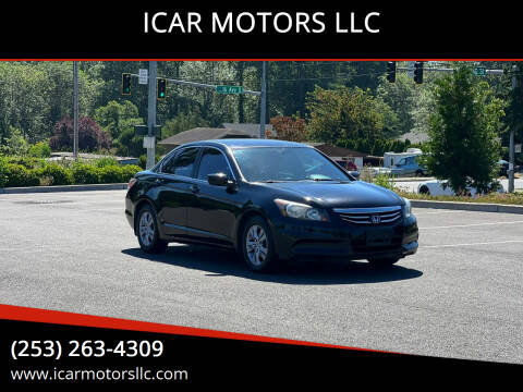 2012 Honda Accord for sale at ICAR MOTORS LLC in Auburn WA