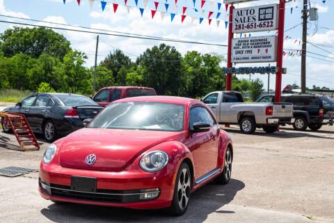 2012 Volkswagen Beetle for sale at Texas Auto Solutions - Spring in Spring TX