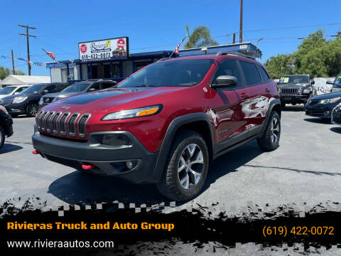 2014 Jeep Cherokee for sale at Rivieras Truck and Auto Group in Chula Vista CA
