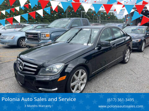 2014 Mercedes-Benz C-Class for sale at Polonia Auto Sales and Repair Shop in Boston MA