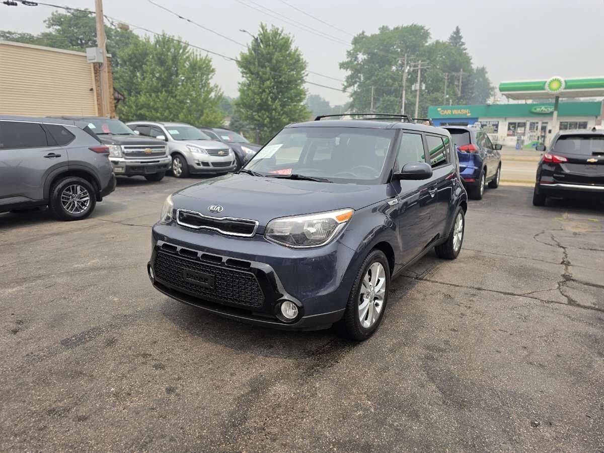 Fathom Blue 2016 Kia Soul Wagon Front-Wheel Drive 6-Speed Automatic