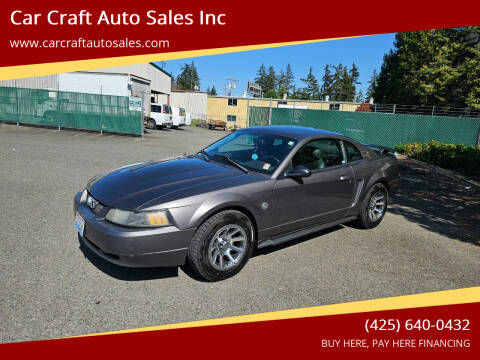 2004 Ford Mustang for sale at Car Craft Auto Sales Inc in Lynnwood WA