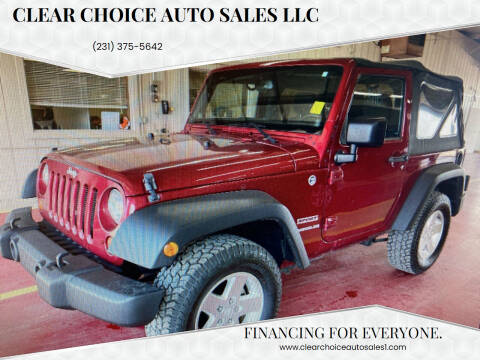 2013 Jeep Wrangler for sale at Clear Choice Auto Sales LLC in Twin Lake MI