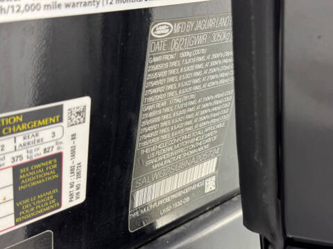 2022 Land Rover Range Rover Sport SE