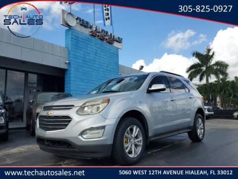2017 Chevrolet Equinox for sale at Tech Auto Sales in Hialeah FL