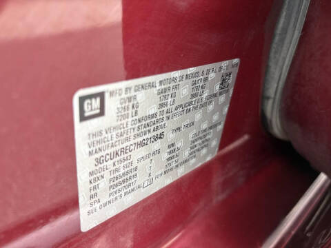 2017 Chevrolet Silverado 1500
