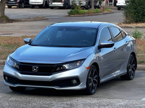 2019 Honda Civic for sale at Hadi Motors in Houston TX