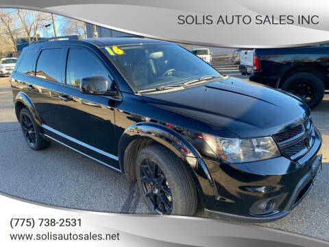 2016 Dodge Journey for sale at SOLIS AUTO SALES INC in Elko NV