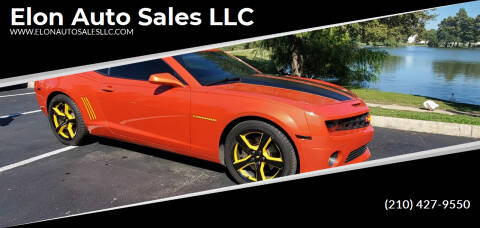 Chevrolet Camaro For Sale in San Antonio, TX - Elon Auto Sales LLC