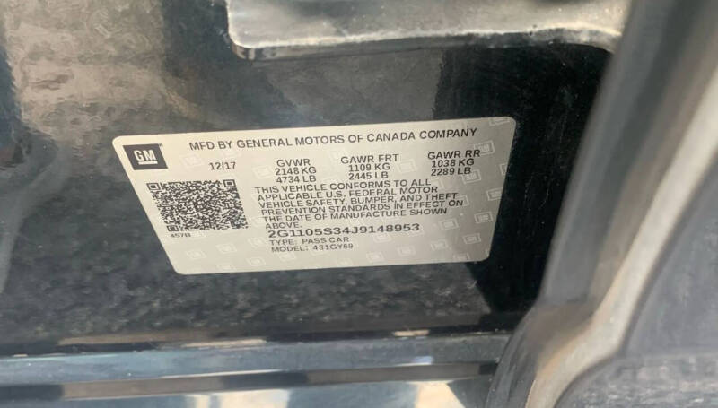 2018 Chevrolet Impala LT