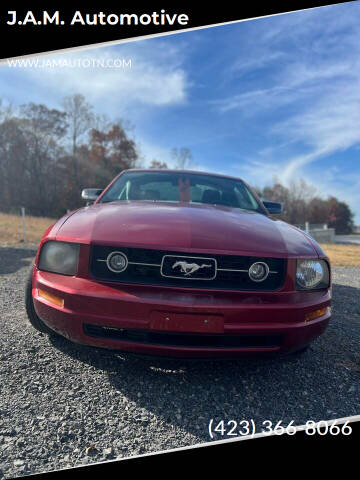 2007 Ford Mustang for sale at J.A.M. Automotive in Surgoinsville TN