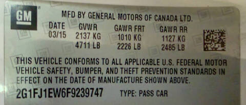 2015 Chevrolet Camaro SS