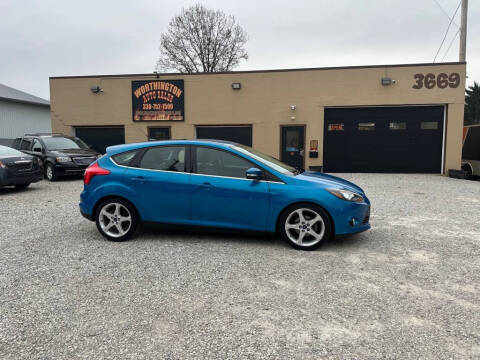 2014 Ford Focus for sale at Worthington Auto Sales in Wooster OH