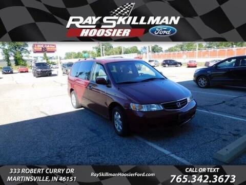 2002 Honda Odyssey for sale at Ray Skillman Hoosier Ford in Martinsville IN