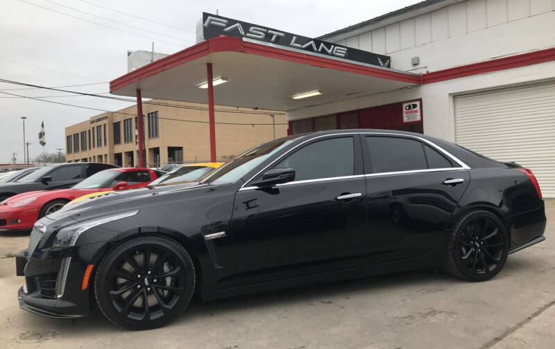 2016 Cadillac CTS-V for sale at FAST LANE AUTO SALES in San Antonio TX