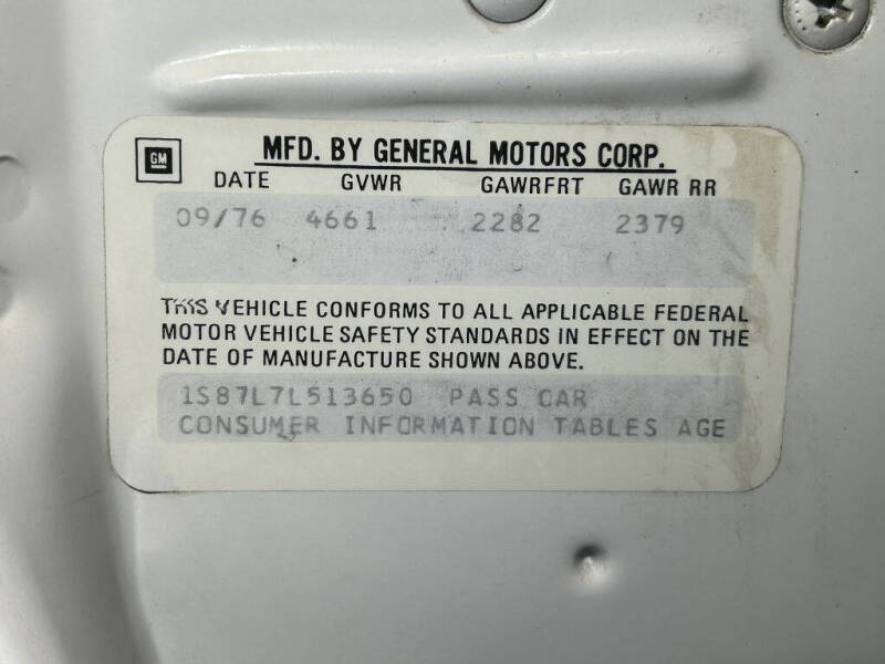1977 Chevrolet Camaro