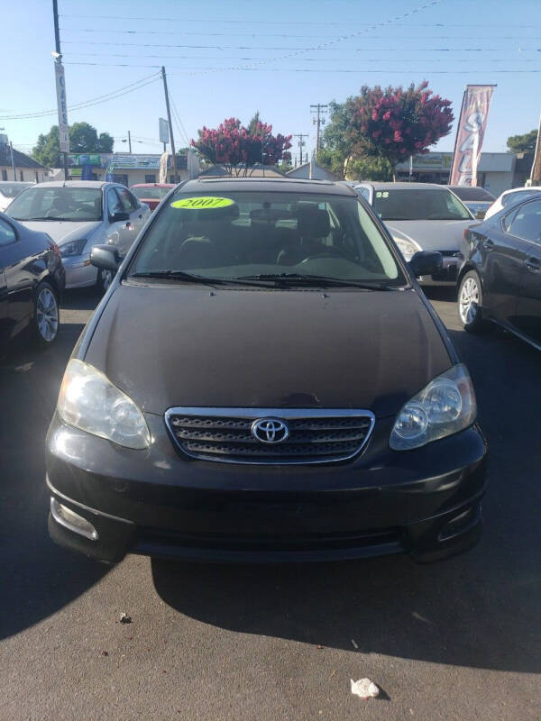 2007 Toyota Corolla for sale at Thomas Auto Sales in Manteca CA