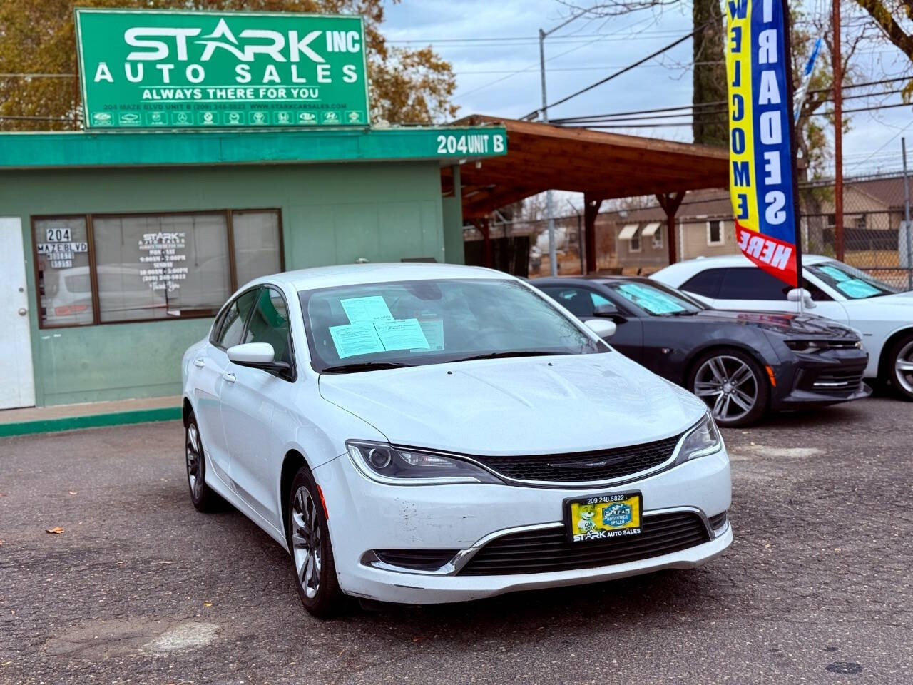 2015 Chrysler 200 for sale at STARK AUTO SALES INC in Modesto, CA