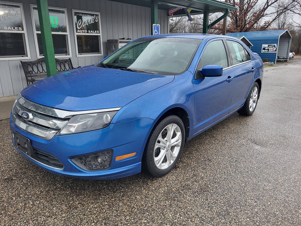 2012 Ford Fusion for sale at Clarks Auto Sales Inc in Lakeview, MI