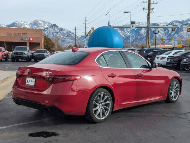 2018 Alfa Romeo Giulia for sale at Axio Auto Boise in Boise, ID