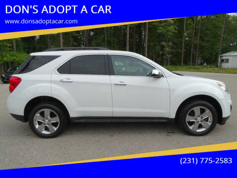 2015 Chevrolet Equinox for sale at DON'S ADOPT A CAR in Cadillac MI