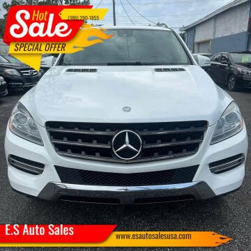 2014 Mercedes-Benz M-Class for sale at E.S Auto Sales in Port Orange FL