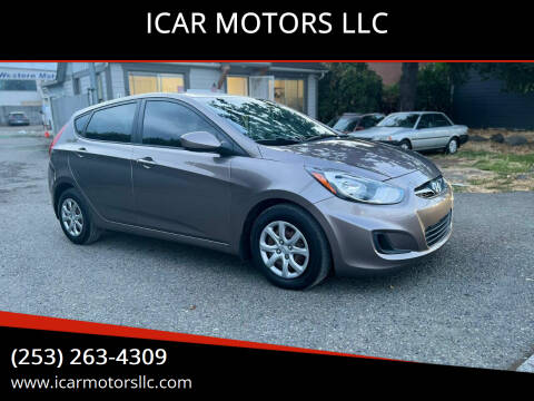 2014 Hyundai Accent for sale at ICAR MOTORS LLC in Auburn WA