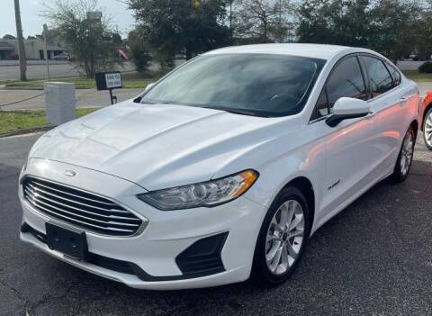2019 Ford Fusion Hybrid for sale at Beach Cars in Shalimar FL