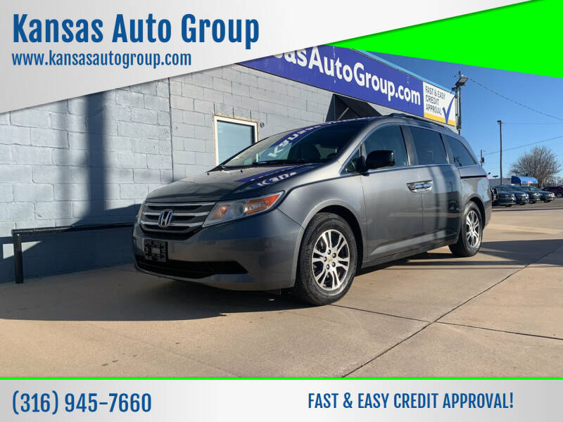 2012 Honda Odyssey for sale at Kansas Auto Group in Wichita KS