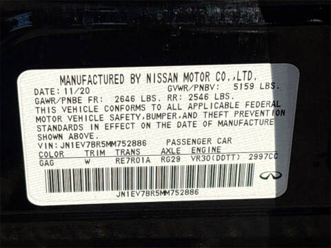 2021 Infiniti Q50 Luxe