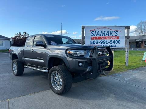 2017 Toyota Tacoma for sale at Siamak's Car Company llc in Woodburn OR