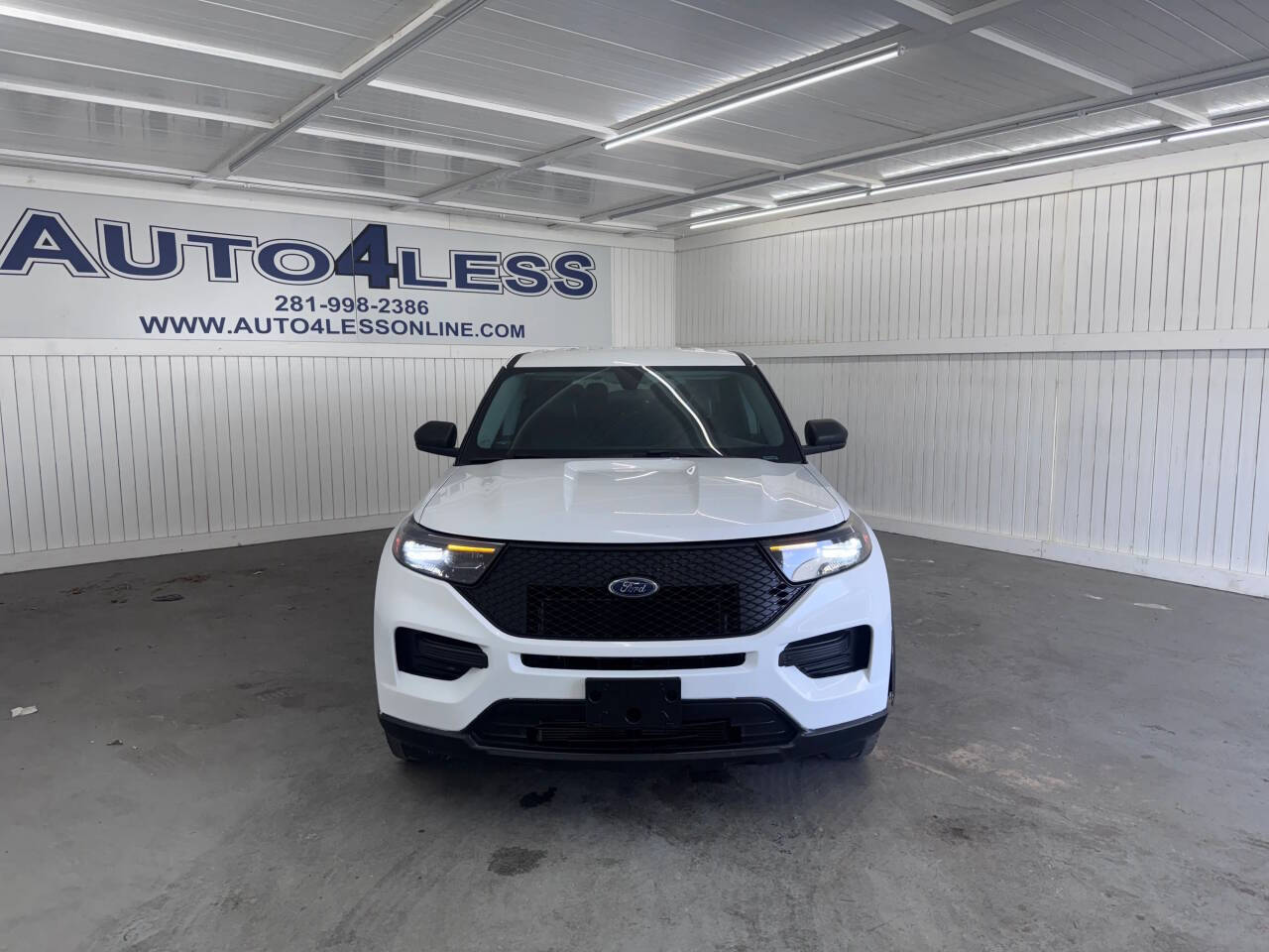 White 2020 Ford Explorer Police Interceptor Utility AWD Police Interceptor Utility 4dr SUV 2