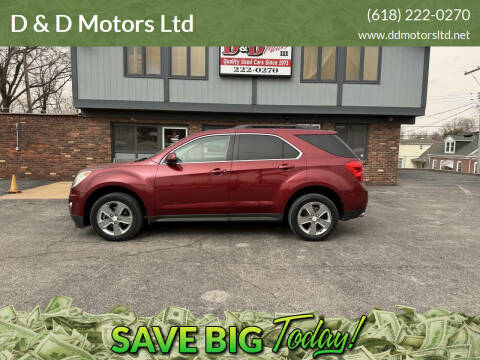 2012 Chevrolet Equinox for sale at D & D Motors Ltd in Belleville IL