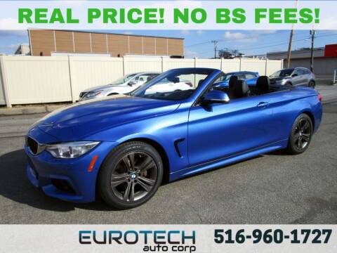 2015 BMW 4 Series for sale at EUROTECH AUTO CORP in Island Park NY