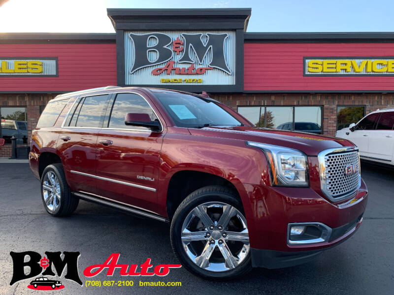 2017 GMC Yukon for sale at B & M Auto Sales Inc. in Oak Forest IL